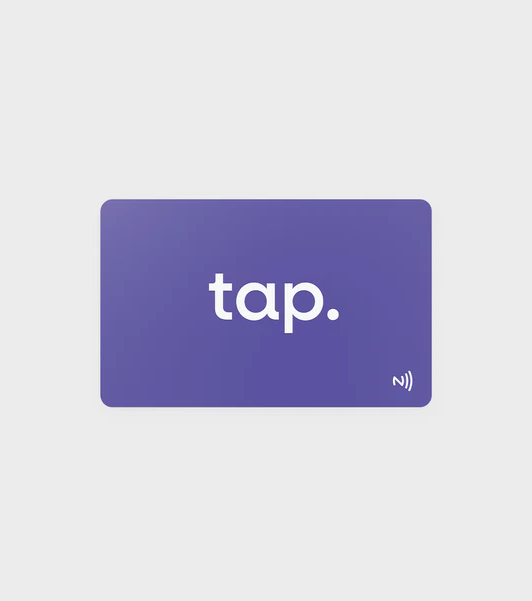 Tap NFC Business Card - Share Everything With A Tap - Purple