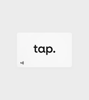 Tap NFC Business Card - Share Everything With A Tap - White