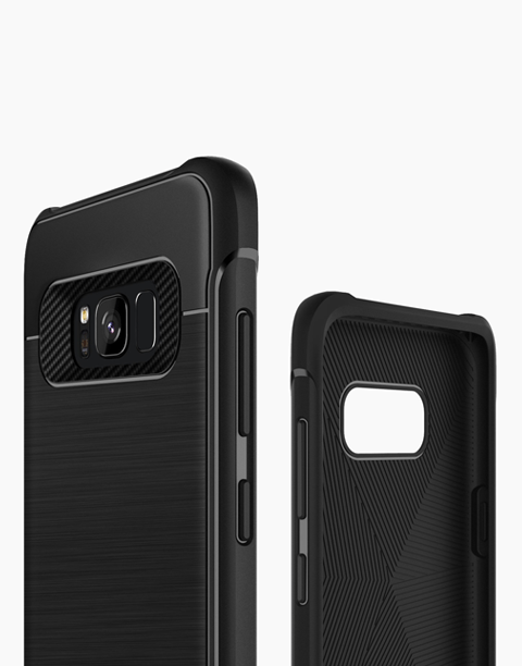 Vault 1 Original From Caseology Flexible TPU Drop Protection Tactile Grip for Galaxy S8 Plus - Black