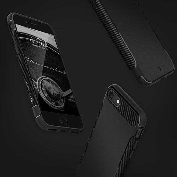 iPhone 7 Plus Caseology Vault Series Flexible TPU Slim Body Shield Matte Black