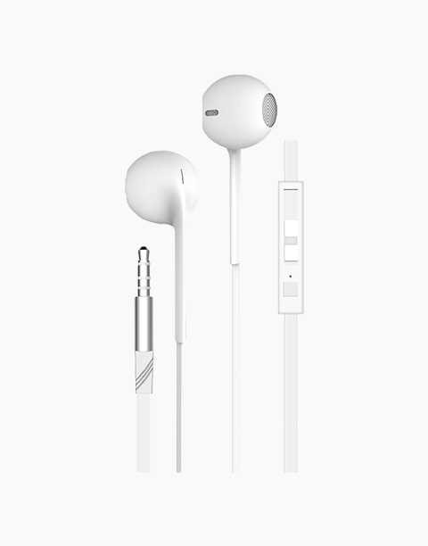 Vidvie Earphones 3.5mm jack White