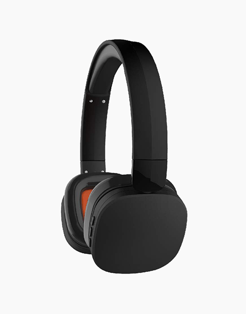 Black Vidvie BT2101 Bluetooth headset with 360-degree surround sound and ergonomic design by Smartkoshk.
