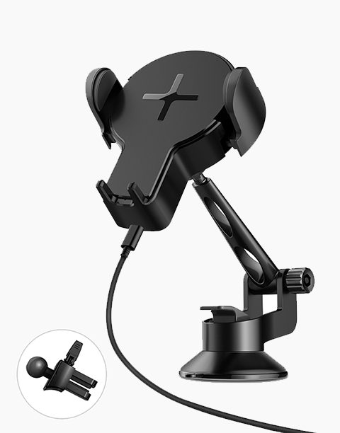 W2 Pro By Rock Wireless Charger + Car Holder With Many Options To install