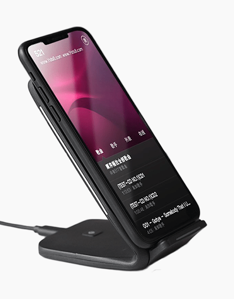 W3 Fast Wireless Charger By Rock QI Wireless Charging Phone Stand