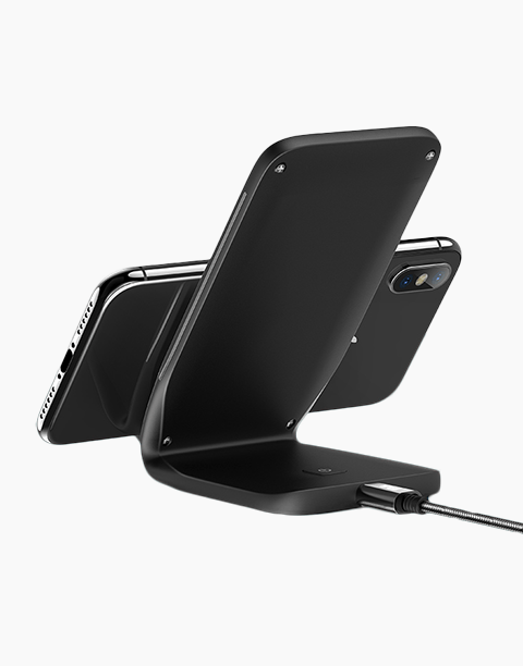 W3 Fast Wireless Charger By Rock QI Wireless Charging Phone Stand
