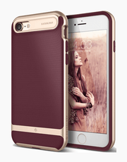 iPhone 7 Caseology Wavelength Burgundy / Frame Gold