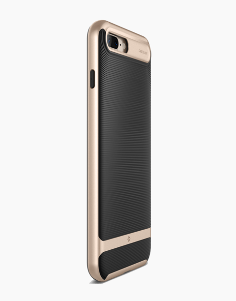 iPhone 7 Plus Caseology Wavelength Black / Frame Gold