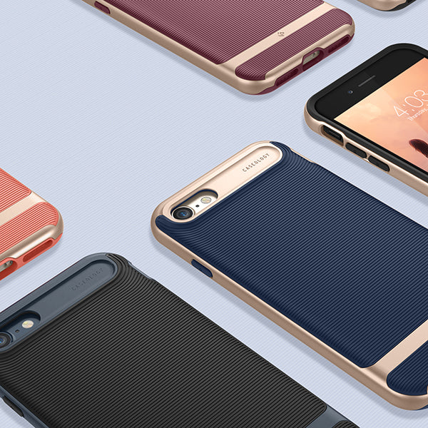 iPhone 7 Caseology Wavelength Black / Frame Gold