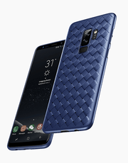 BV Weaving By Baseus Slim Flexible Case For Galaxy S9 Plus Blue