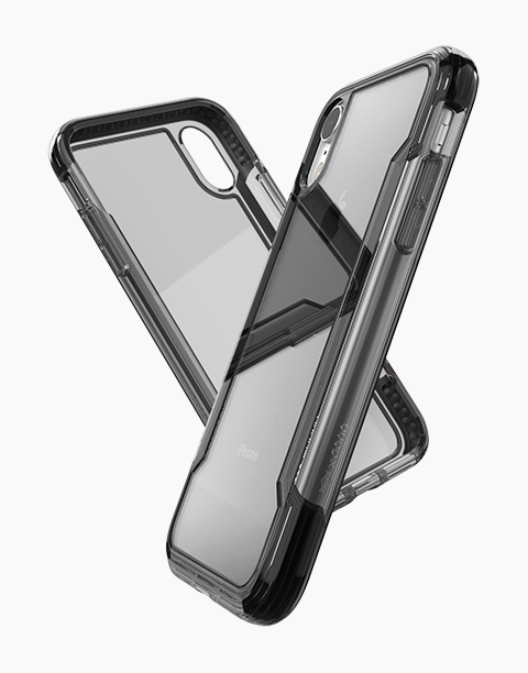 Defense Clear By X-Doria iPhone Xr Anti Shocks Case Up To 2M T/Black