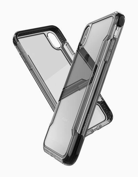 Defense Clear By X-Doria iPhone Xs Max Anti Shocks Case Up To 2M T/Black