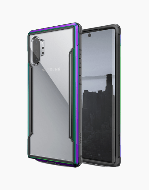 Iridescent Defense Shield by Xdoria for Samsung Galaxy Note 10+ with anti-shock protection up to 3m, designed by Smartkoshk