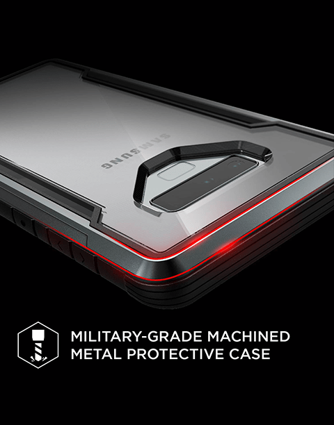 Defense Shield by X-Doria Anti Shocks Case Up To 3M For Note 9 - T/Black