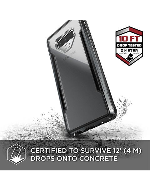 Defense Shield by X-Doria Anti Shocks Case Up To 3M For Note 9 - T/Black