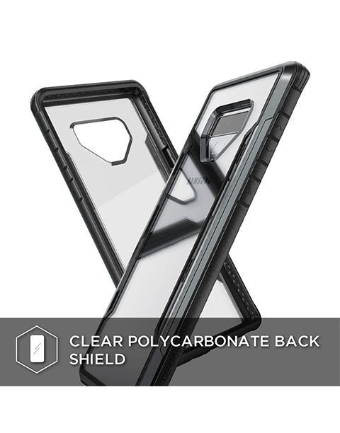 Defense Shield by X-Doria Anti Shocks Case Up To 3M For Note 9 - T/Black