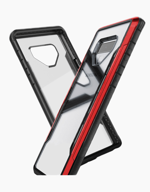 Defense Shield by X-Doria Anti Shocks Case Up To 3M For Note 9 – T/Red