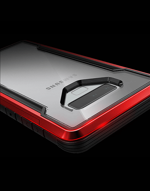 Defense Shield by X-Doria Anti Shocks Case Up To 3M For Note 9 – T/Red