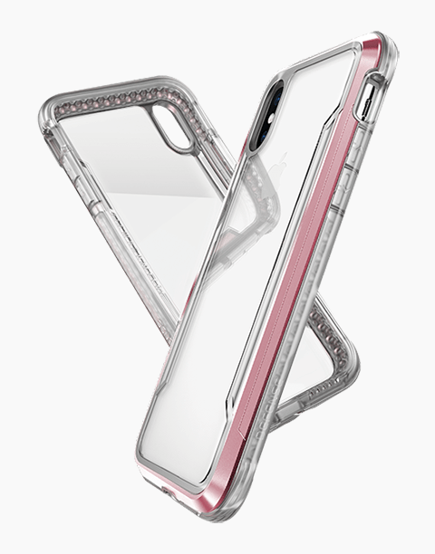 Defense Shield By X-Doria iPhone Xs Max Anti Shocks Case Up To 3M – T/Rose