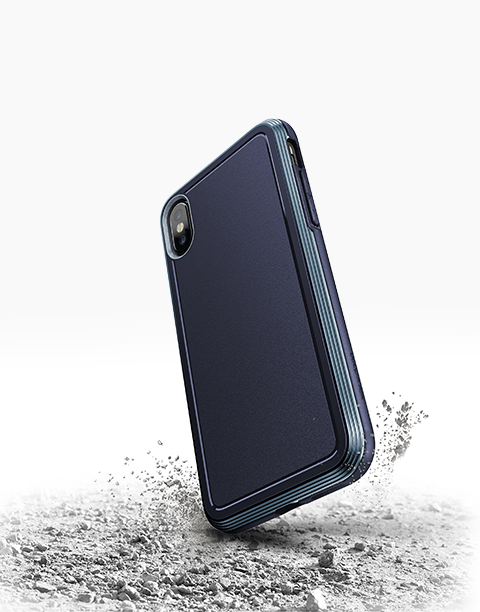 Defense Ultra By X-Doria iPhone Xs | X Anti Shocks Case Up To 4M – Blue