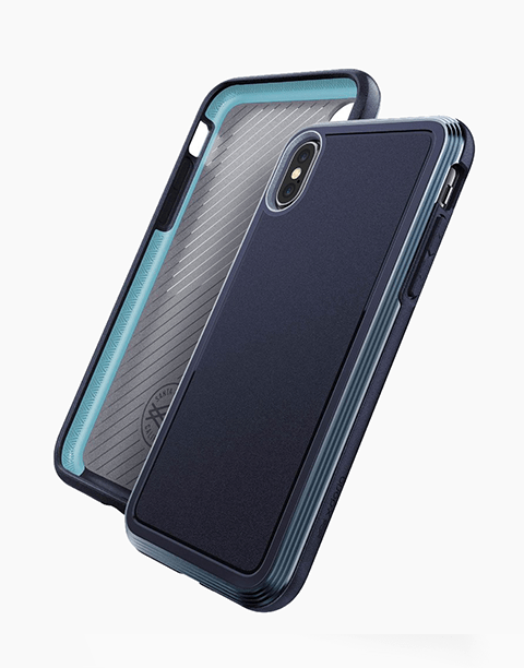 Defense Ultra By X-Doria iPhone Xs | X Anti Shocks Case Up To 4M – Blue