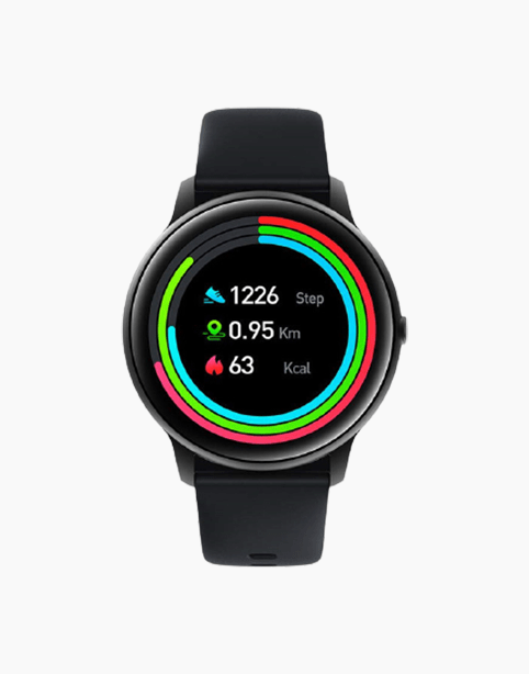 Xiaomi Imilab KW66 Smartwatch, Arabic Support, IP68, Long Battery - Black