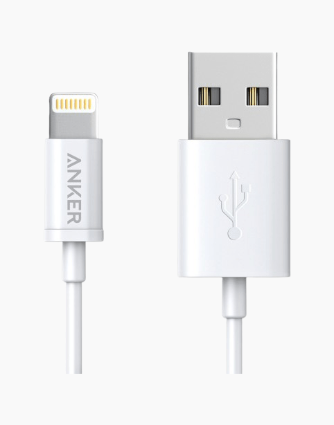Anker Premium Lightning Cable 3ft - MFI certified - white