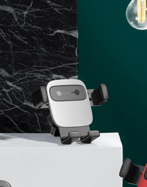 Baseus Cube Gravity Vehicle-mounted Holder Silver