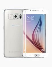 S6 CP+ Full Tempered Glass White