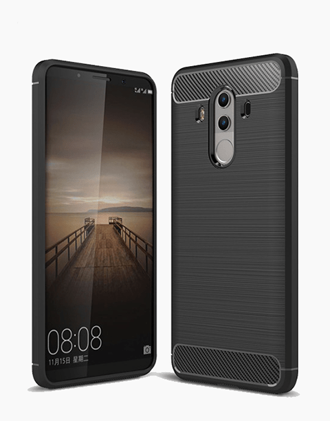 Armor By iPaky Flexible Slim Case Anti-fingerprint &amp; Anti-shocks For Mate 10 Pro - Black
