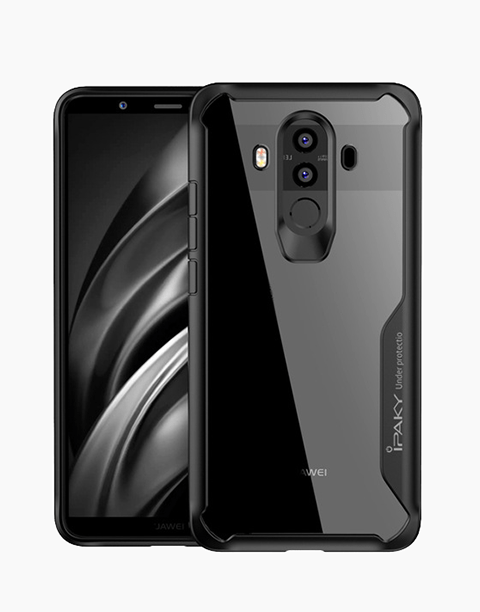 Bumper TPU By iPaky Transparent Protective Case For Mate 10 Pro – Black