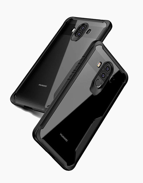 Bumper TPU By iPaky Transparent Protective Case For Mate 10 Pro – Black