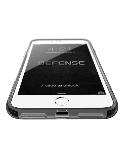 Defense Clear By X-Doria Anti Shocks Case With Triple Layer Shock Protection For iPhone 7P | 8P - T/Black