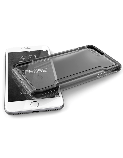 Defense Clear By X-Doria Anti Shocks Case With Triple Layer Shock Protection For iPhone 7P | 8P - T/Black
