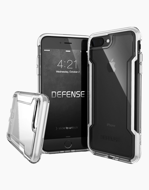 Defense Clear By X-Doria Anti Shocks Case With Triple Layer Shock Protection For iPhone 7P | 8P - T/White