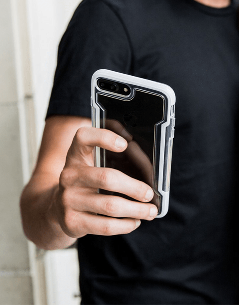 Defense Clear By X-Doria Anti Shocks Case With Triple Layer Shock Protection For iPhone 7P | 8P - T/White