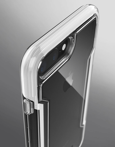 Defense Clear By X-Doria Anti Shocks Case With Triple Layer Shock Protection For iPhone 7P | 8P - T/White