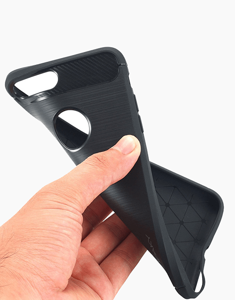Armor By iPaky Flexible Slim Case Anti-fingerprint &amp; Anti-shocks For iPhone 7P | 8P – Navy