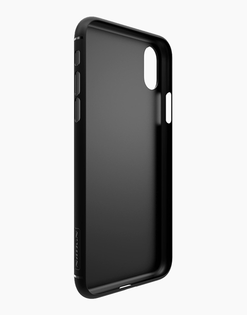 Nillkin Synthetic Fiber Premium Slim Case For iPhone X - Black