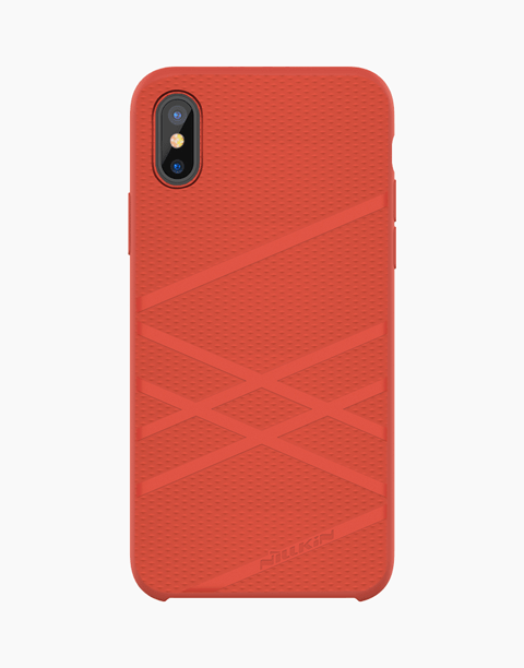 Nillkin Flex case - Liquid silicone case For iPhone X - Red