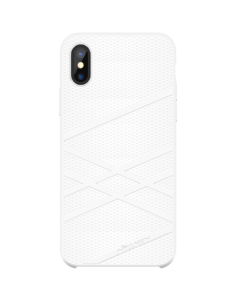 Nillkin Flex case - Liquid silicone case For iPhone X - White
