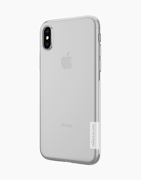 Nillkin Nature Series Clear Soft TPU Cover Ultra Thin For iPhone X - Clear