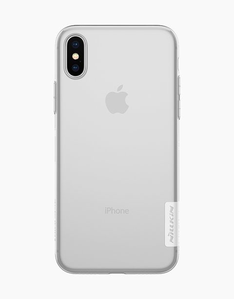 Nillkin Nature Series Clear Soft TPU Cover Ultra Thin For iPhone X - Clear