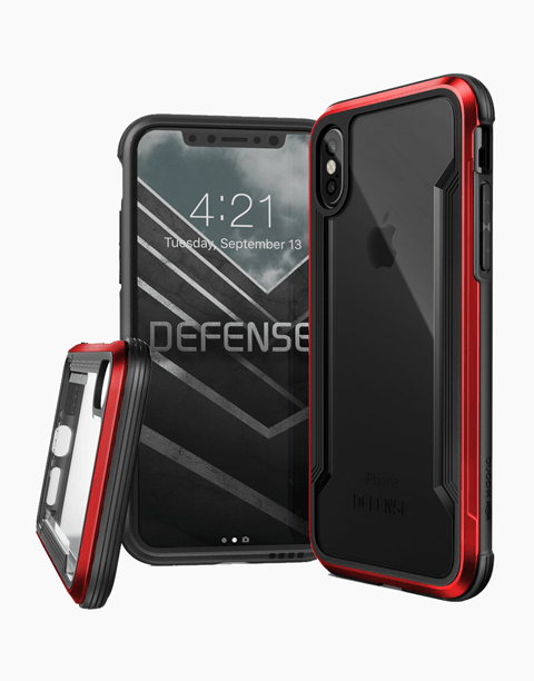 Defense Shield By X-Doria iPhone Xs | X Anti Shocks Case Up To 3M T/Red