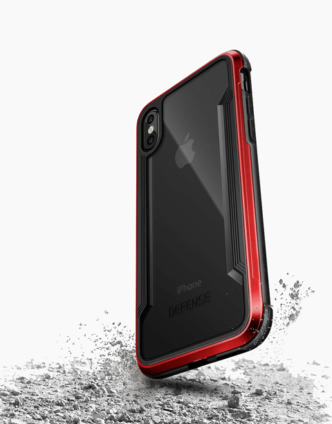 Defense Shield By X-Doria iPhone Xs | X Anti Shocks Case Up To 3M T/Red