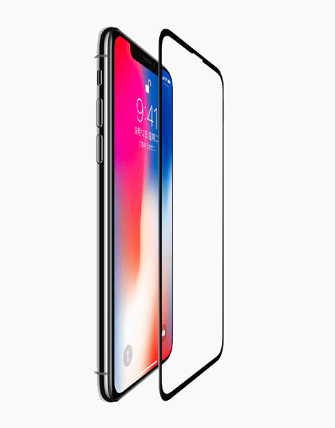 3D AP+ Pro By Nillkin Edge Shatterproof Fullscreen Tempered Glass For iPhone X