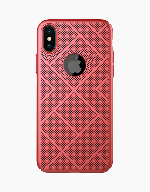 Air Series By Nillkin Super Slim Case for iPhone X - Red