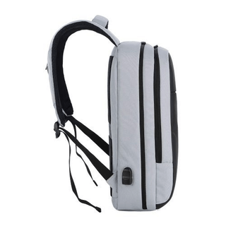 MEINAILI 1802 Laptop Backpack -15.6 Inch - Gray/Black