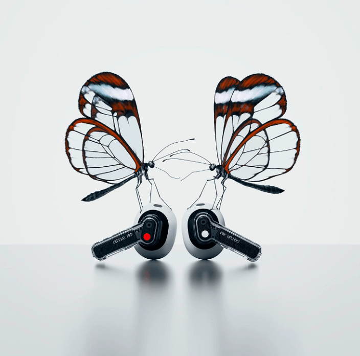 Nothing Ear (Stick) Wireless Earbuds- سماعة ب3 مايك - لون ابيض