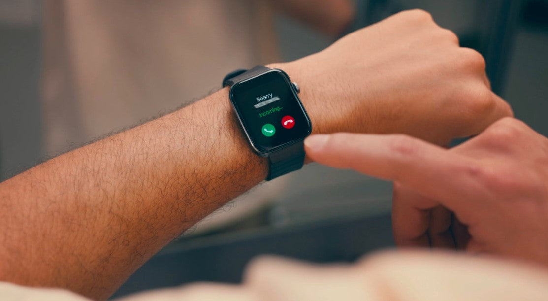 Mibro Watch T1 - Smartwatch - تدعم المكالمات- بلوتوث 5-Amoled- اللون الاسود