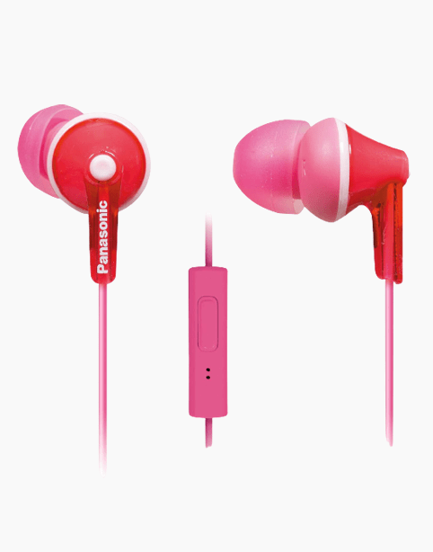 Panasonic Wired Earphones (RP-TCM125) - Pink